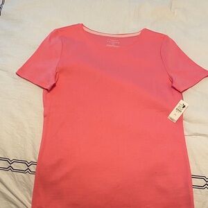 Talbots Pink Short Sleeve Tee